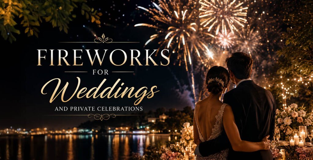 Fireworks for Weddings and Private Celebrations